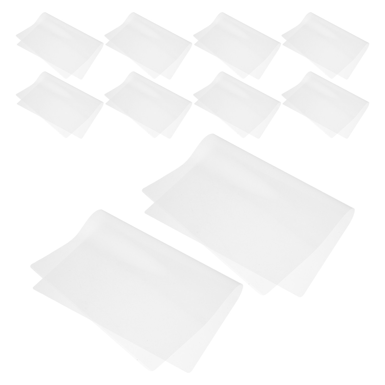 Document Laminator Pouch - 100Sheets A4 Thermal Laminating Pouches Crystal
