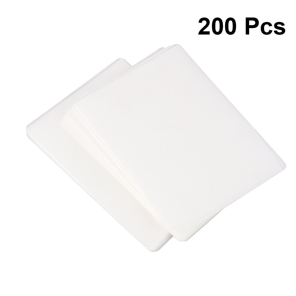 Document Laminator Pouch - Clear Laminating Pouches 200 Pack Universal