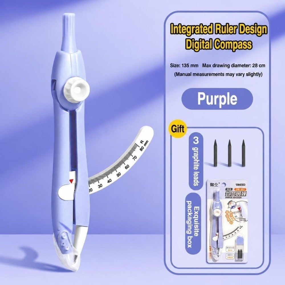 Digital Display Compass Lock-D - огляд і ціна Compass Geometry Set
