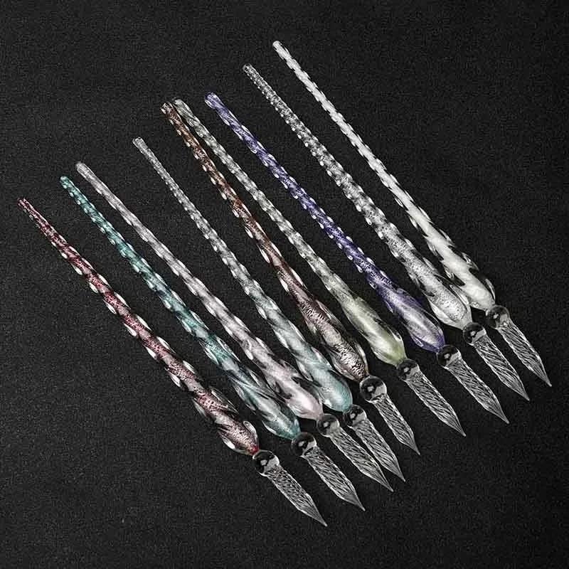 Colored Crystal Glass Dip Pen  - огляд і ціна Fountain Pen Ink