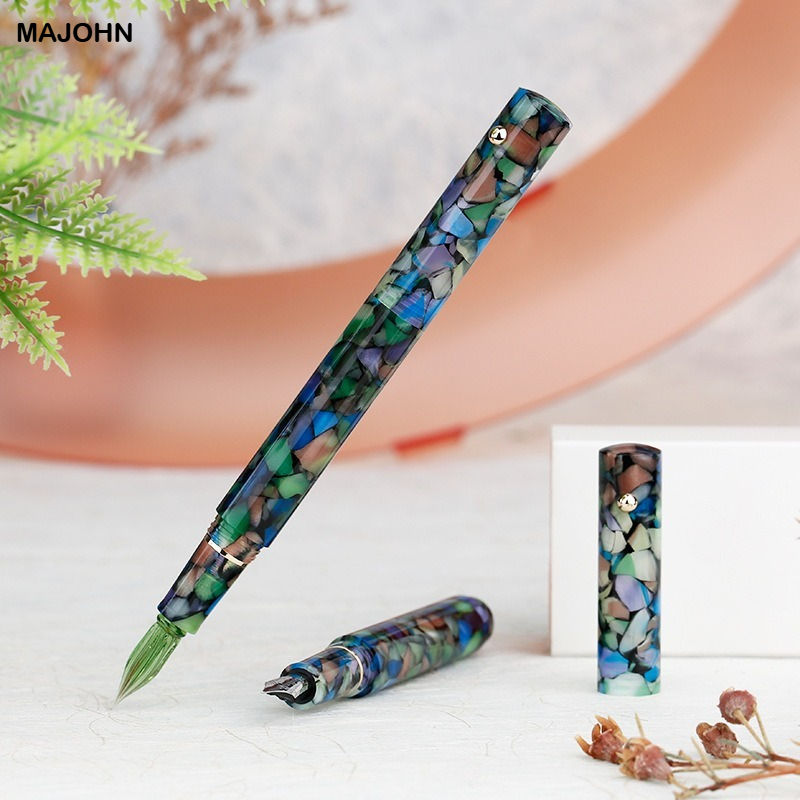 MAJOHN N8 Resin Glass Dip Pen  - огляд і ціна Fountain Pen Ink